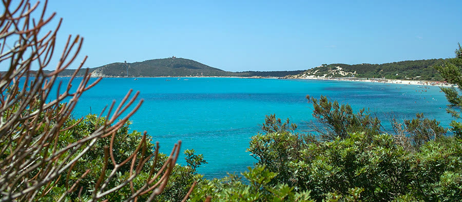 Holidays in Sardinia-Villasimius-Porto Giunco Beach