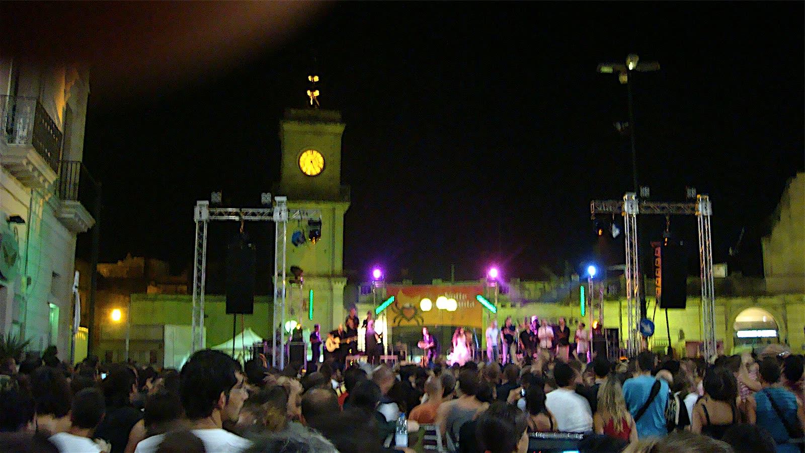 The night of Taranta Salento Puglia