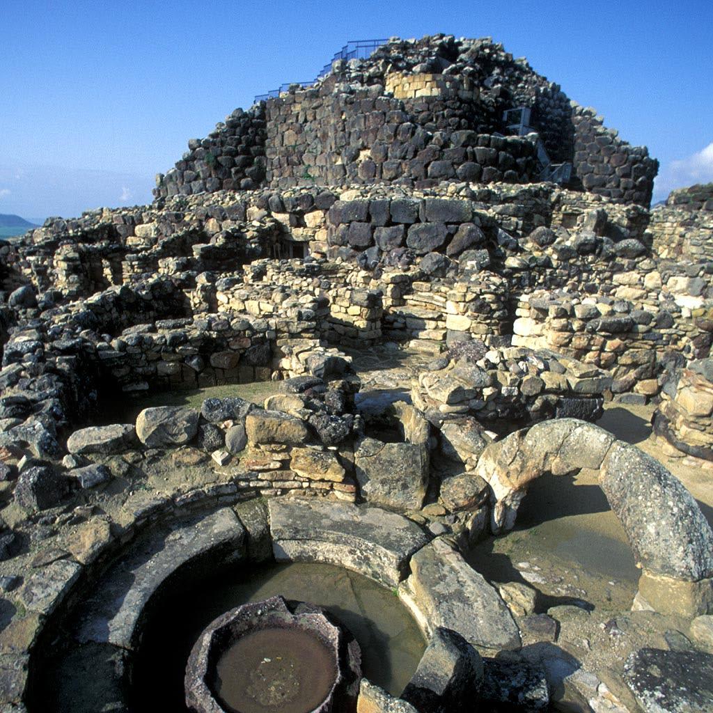 nuragic village on Sardinia Nuraxi Barumini